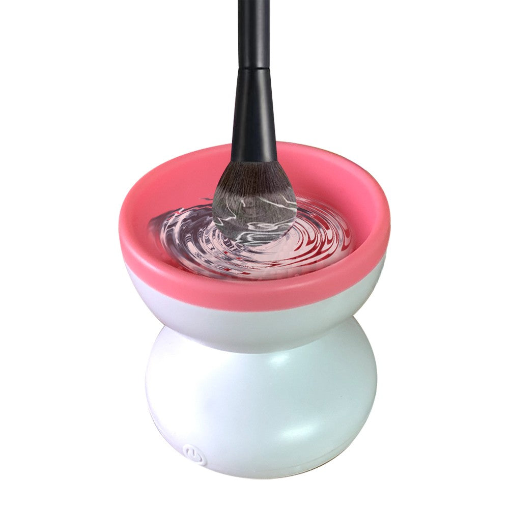 1 X Electric Makeup Brush Cleaner Machine USB Cosmetic Brush Cleaning Tools Painting Brush Cleaner