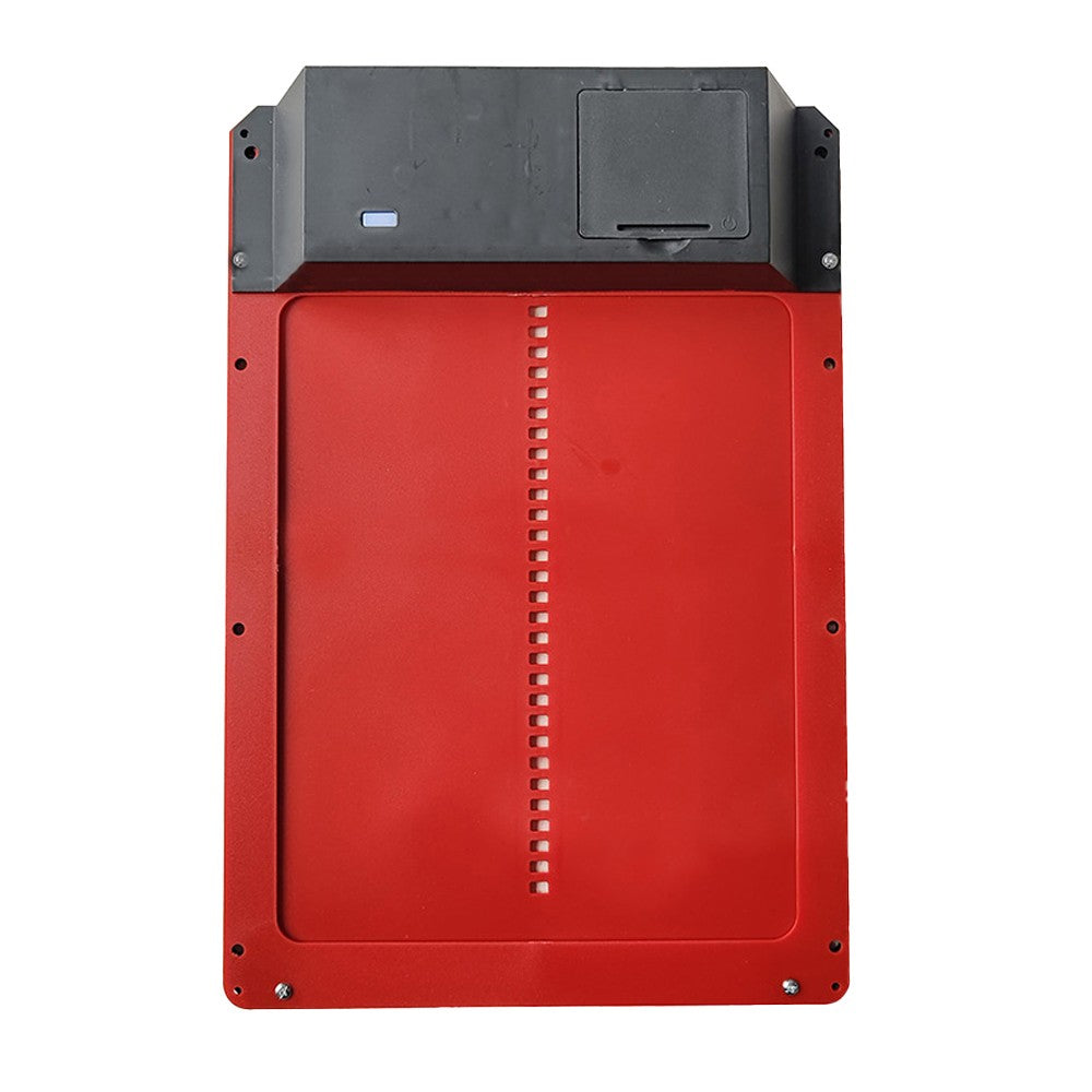 Automatic Chicken Coop Door Opener Battery Powered Light Sensor Poultry House Door Red