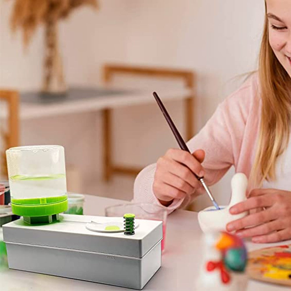 2 X Paintbrush Rinser Running Water Cycle Paint Brush Cleaner Paint Brush Washer Paintbrush Cleaning Tool Art Supplies