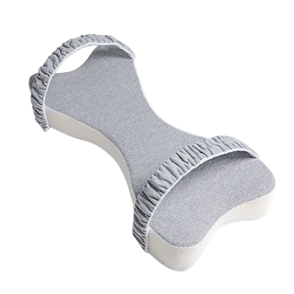 Memory Foam Leg Pillow Knee Pillow Side Sleepers Pillow Grey