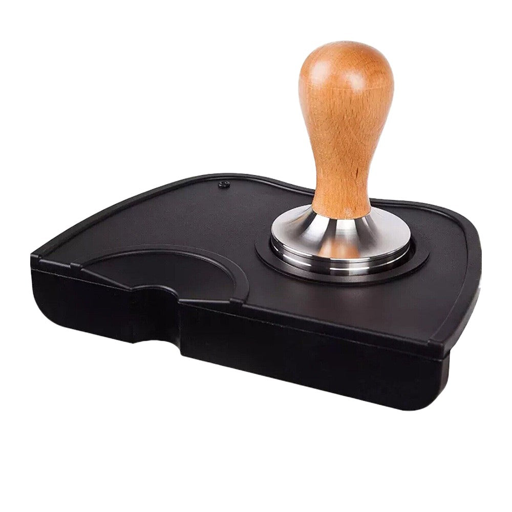 20x15cm Espresso Tamper Mat Silicone Coffee Tamper Pad Anti-Slip Coffee Tamping Pad