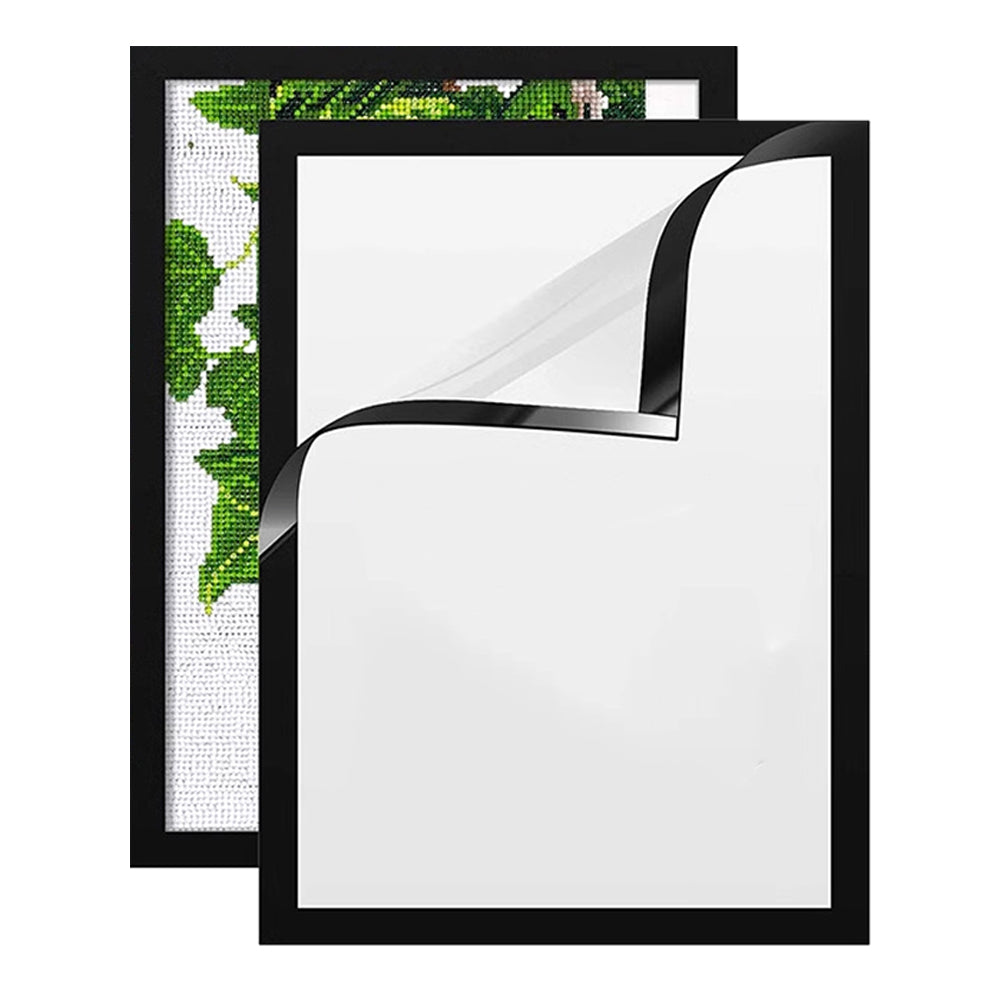 2Pcs Magnetic Frame Self Adhesive Magnetic Poster Frame 28x38cm Photo Picture Frame