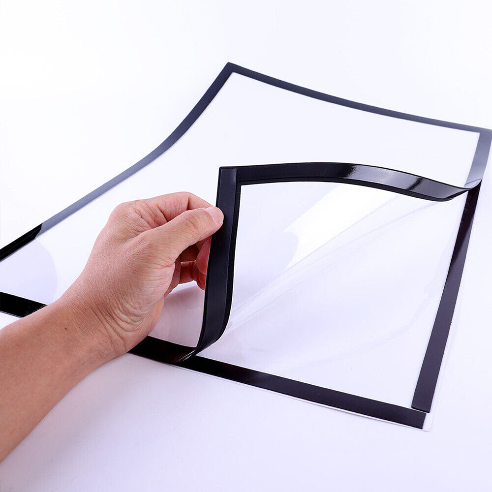 2Pcs Magnetic Frame Self Adhesive Magnetic Poster Frame 28x38cm Photo Picture Frame