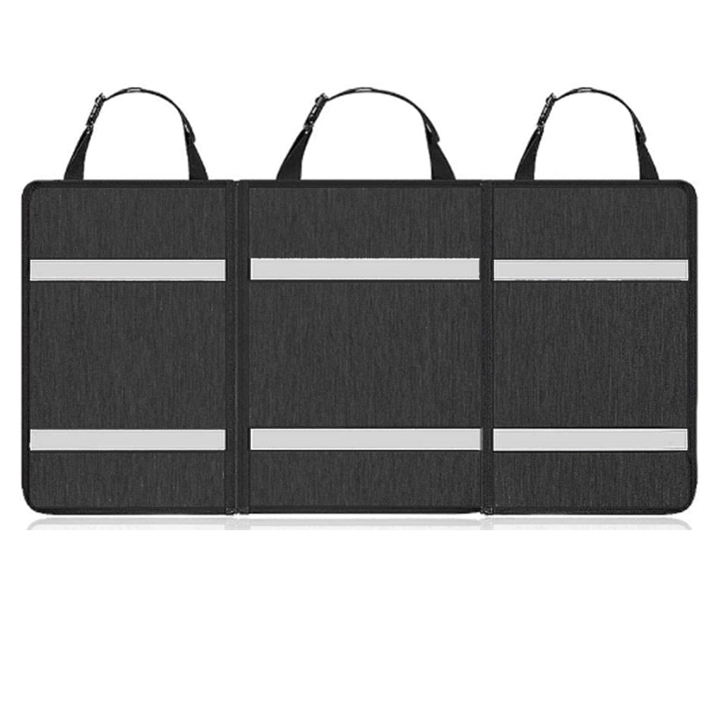 3Pcs Detachable Car Seat Back Organizers Car Storage Hanging Car Interior Black