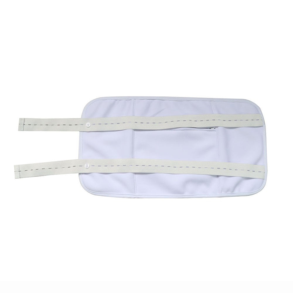 Reusable Wrap Belt Castor Oil Pack Kit for Inflammation Toxin Remover White