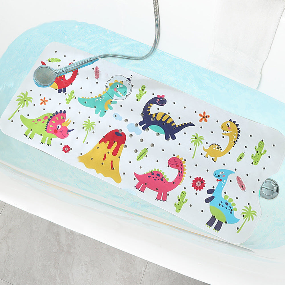100cm Kids Cartoon Bathtub Mat Non-Slip Shower Mat Bathroom Floor Mat Style 1