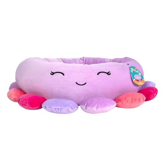 40cm Cartoon Octopus Pet Bed Cat Dog Calming Sleeping Bed Plush Pet Bed Pet Kennel Bed