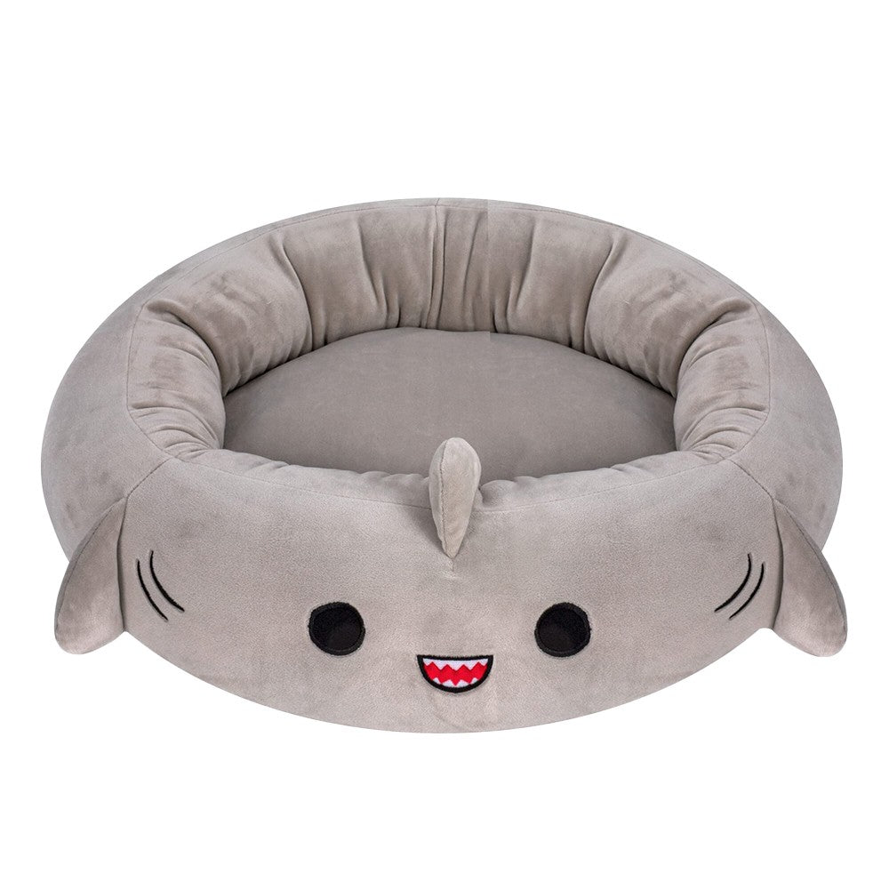 40cm Cartoon Dolphin Pet Bed Cat Dog Calming Sleeping Bed Plush Pet Bed Pet Kennel Bed
