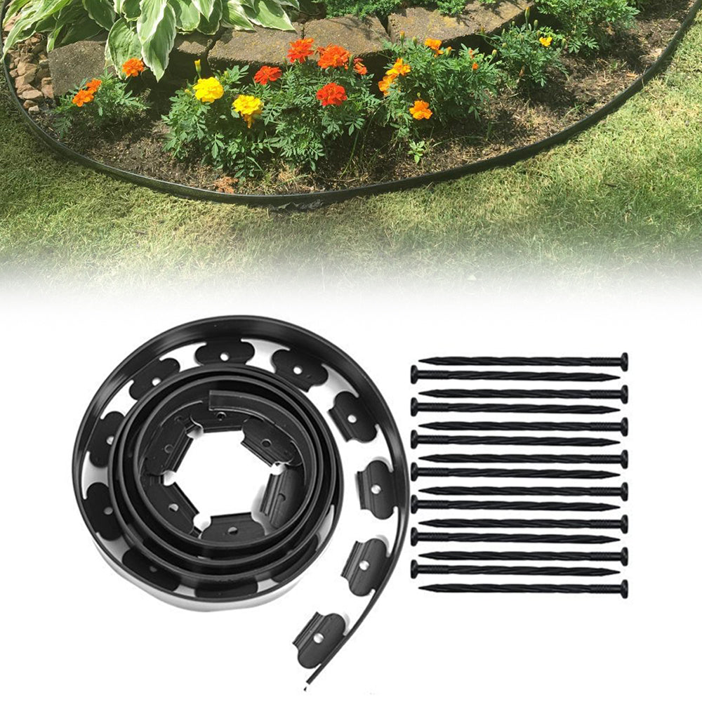 5 Meters Flexible Lawn Edging Outdoor Garden Edging Border