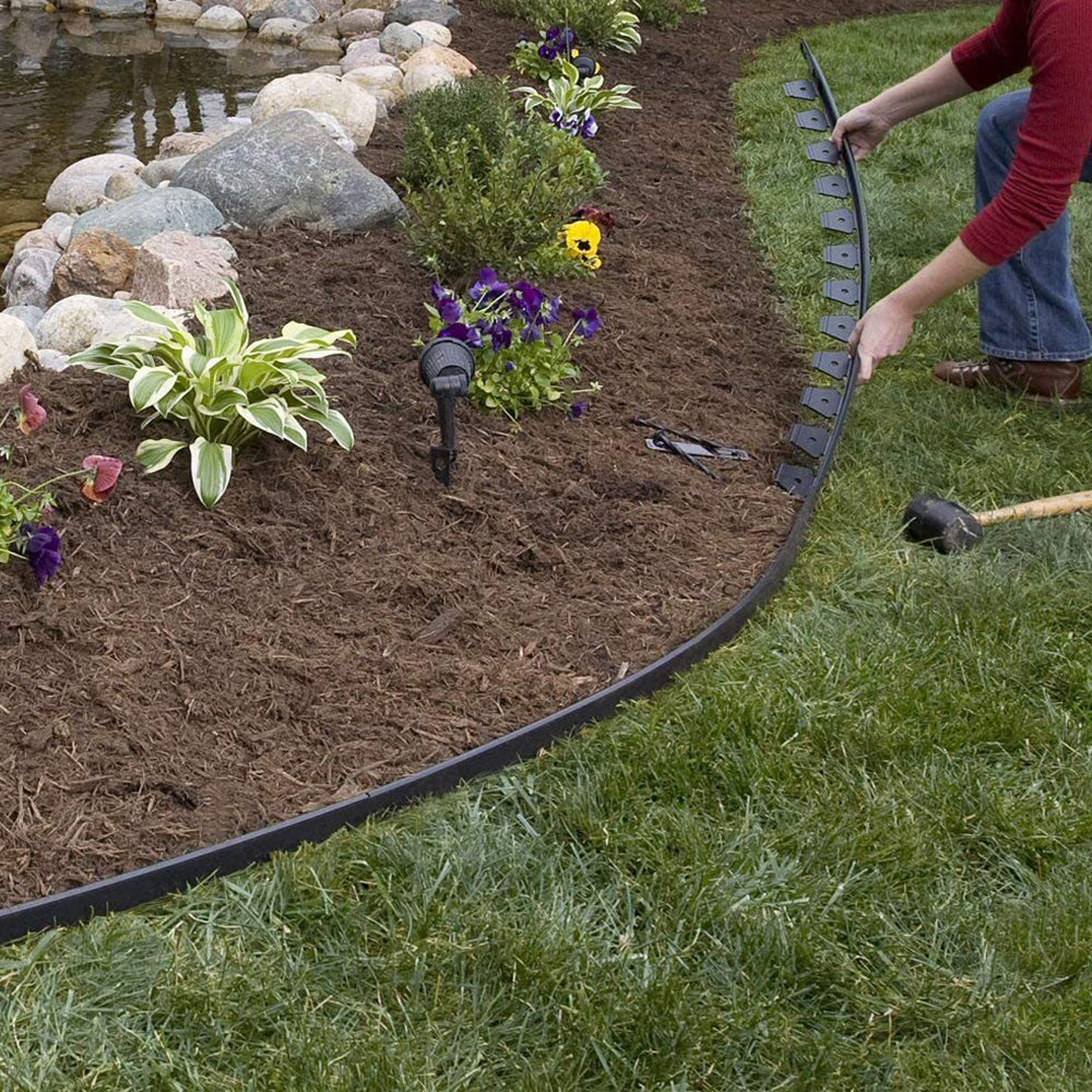 5 Meters Flexible Lawn Edging Outdoor Garden Edging Border