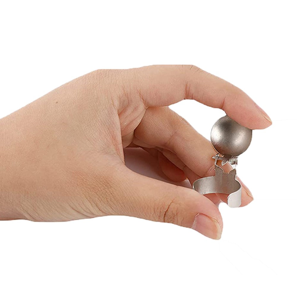 4Pcs Automatic Candle Snuffer Extinguisher Candle Wick Flame Extinguisher Candle Care Kit Silver