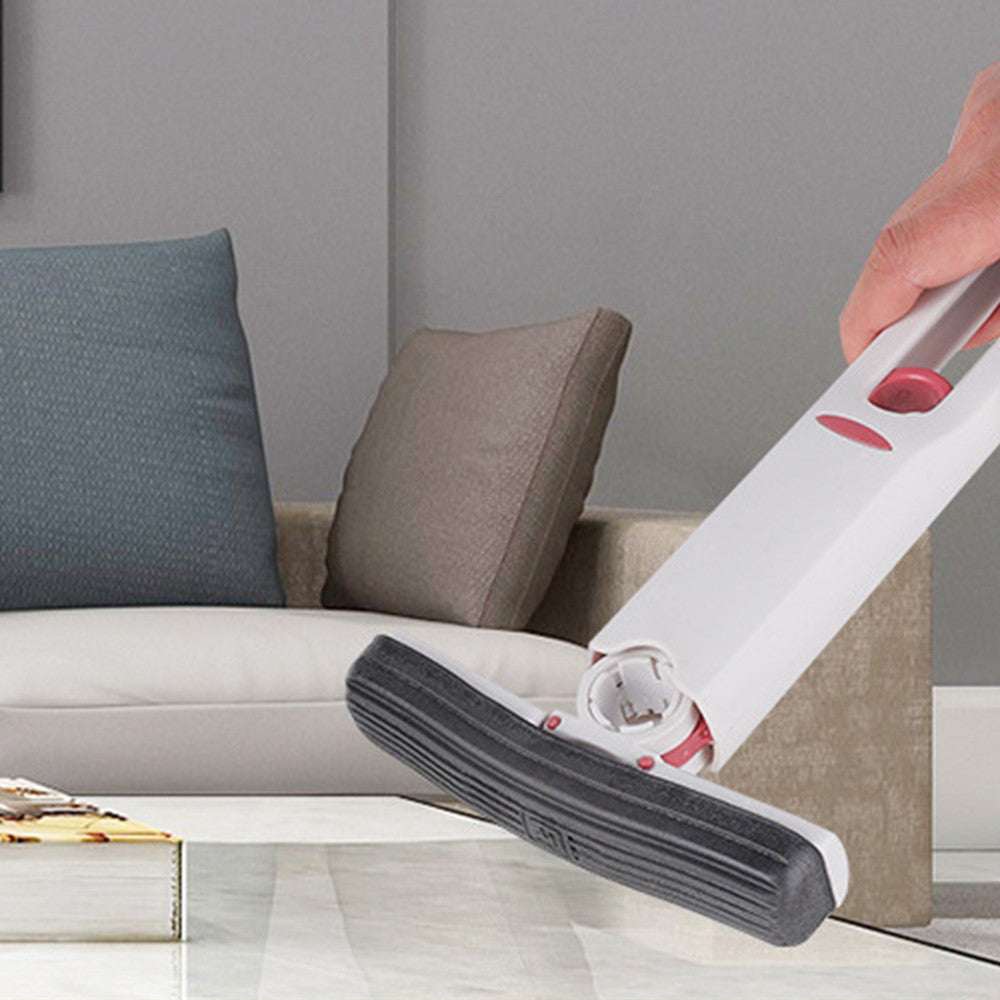 2 X Self-Squeeze Mini Mop Portable Desktop Glass Cleaning Mop Home Cleaner Tools