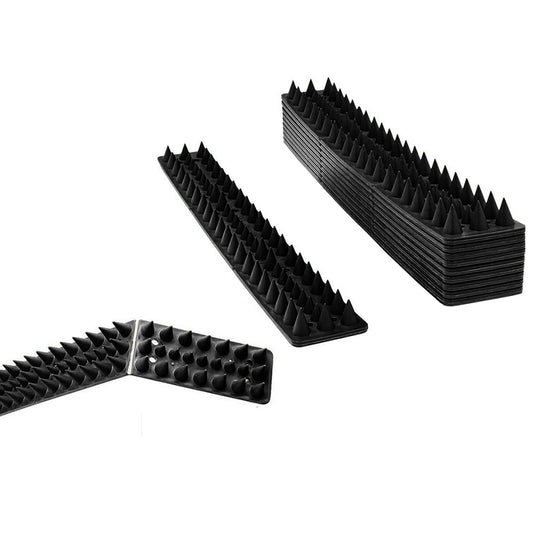 10 Pieces Bird Deterrent Spikes Bird Repellent Bird Supplies Black