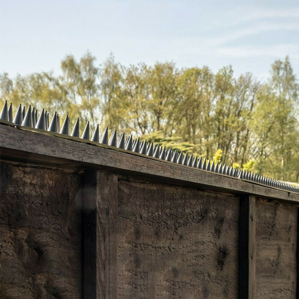 10 Pieces Bird Deterrent Spikes Bird Repellent Bird Supplies Black