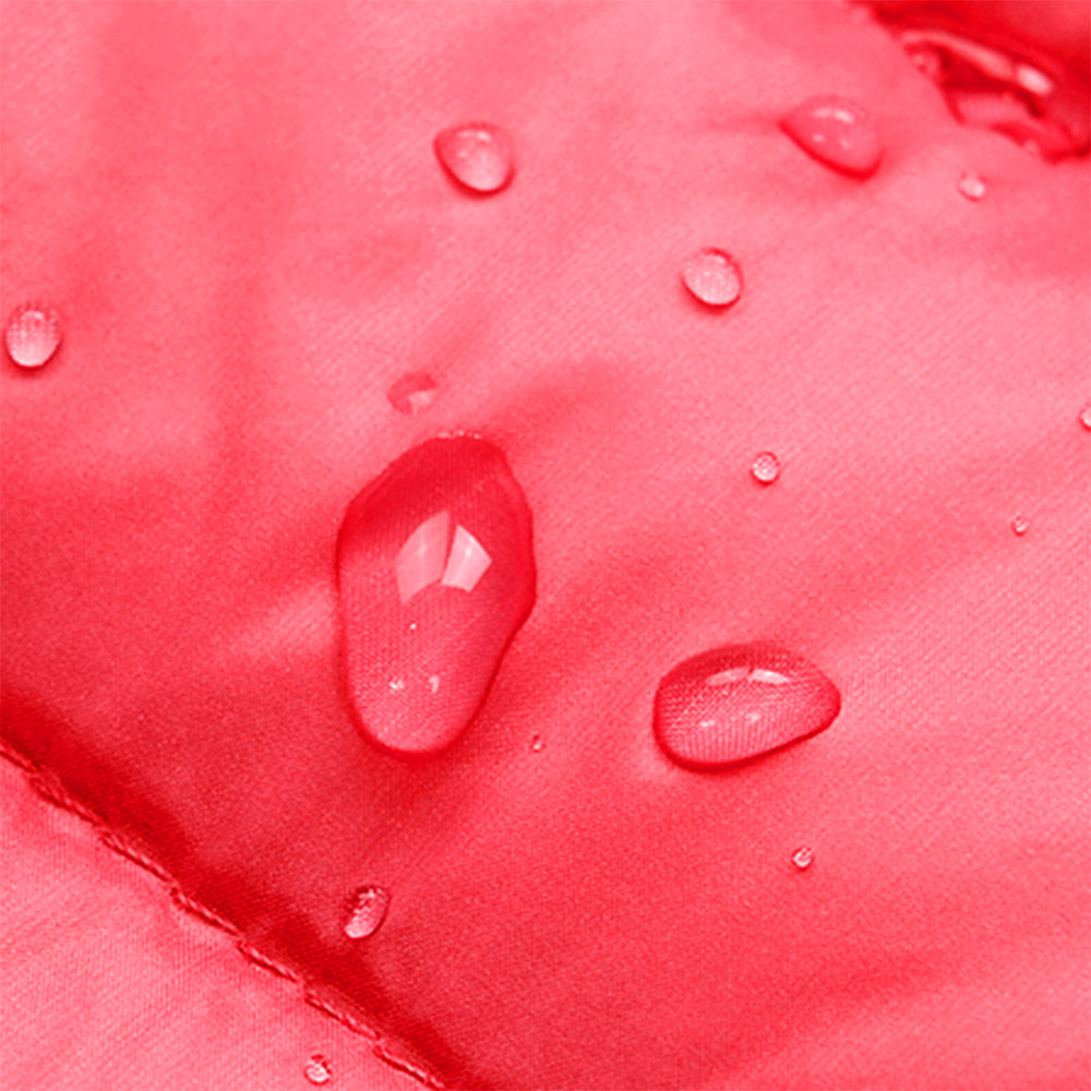 Reversible Dog Jacket Pet Winter Coat Pet Warm Vest Red XL