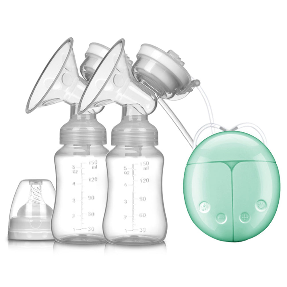 1Pcs Portable Electric Breast Pump Green