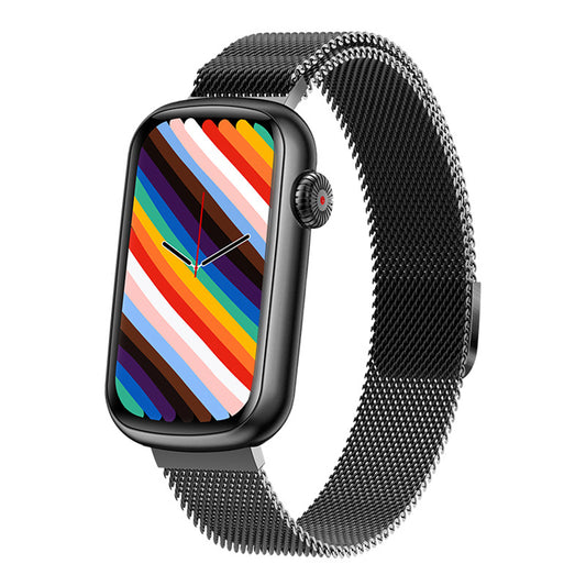 Touch Screen Smart Watch Smart Fitness Bracelet Black