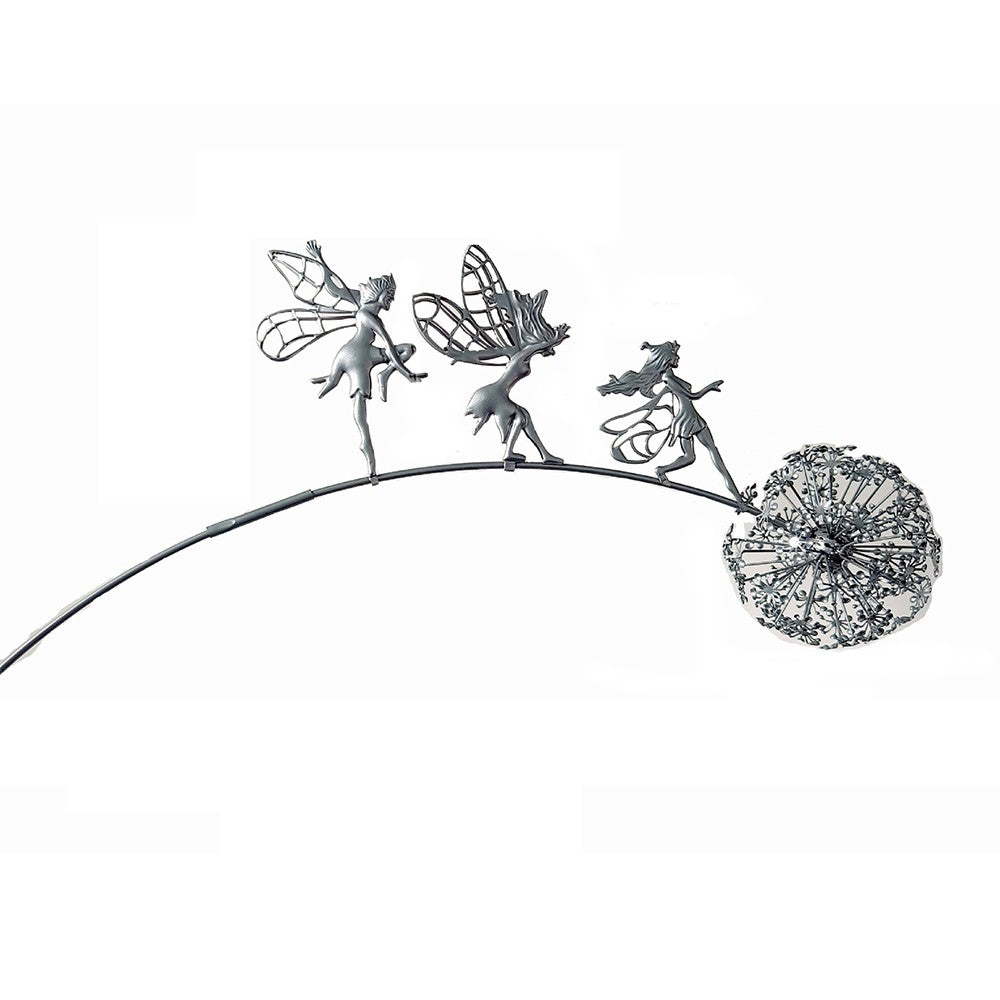 Dandelion Fairy Garden Statue Outdoor Yard Fairy Sculpture Decoration - Style 1