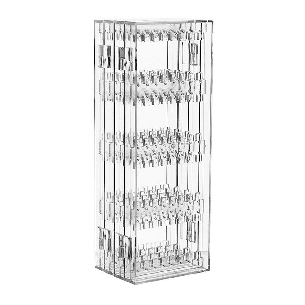 Foldable Jewellery Organizer Earring Necklace Display Stand Storage Rack