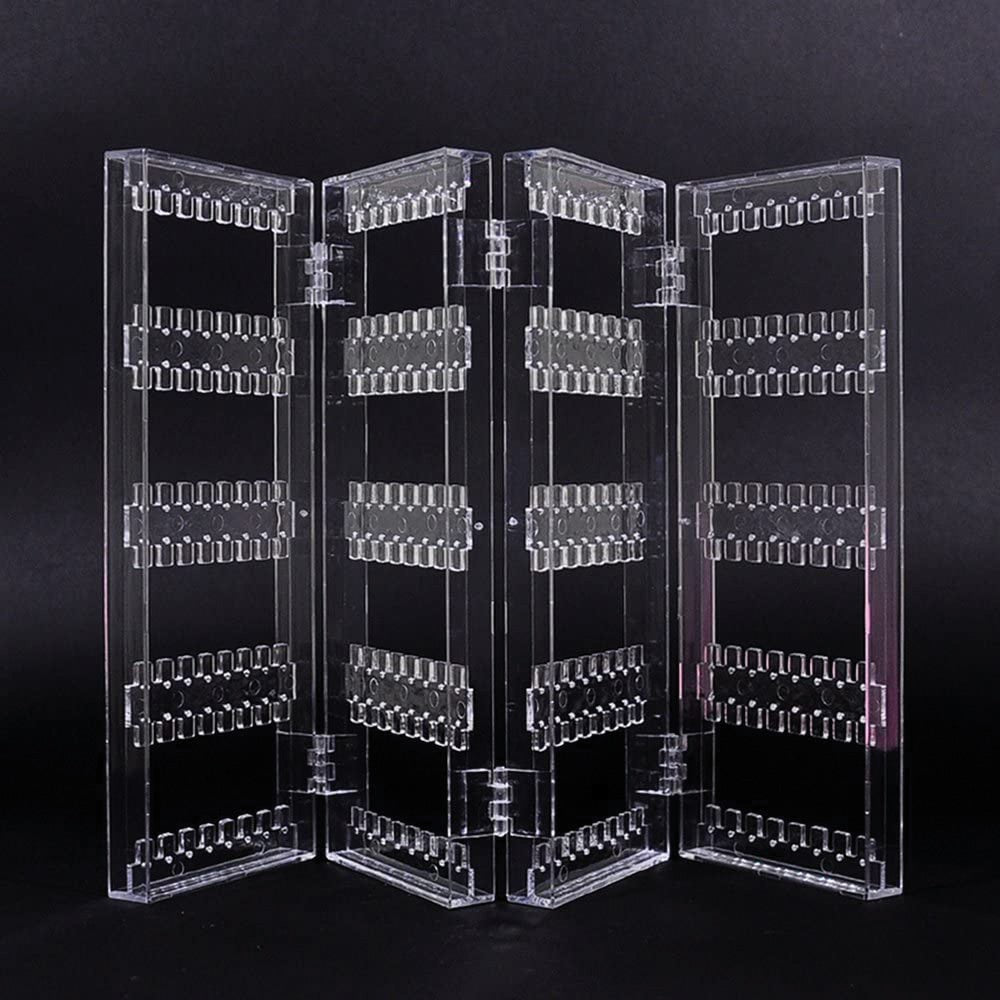 Foldable Jewellery Organizer Earring Necklace Display Stand Storage Rack