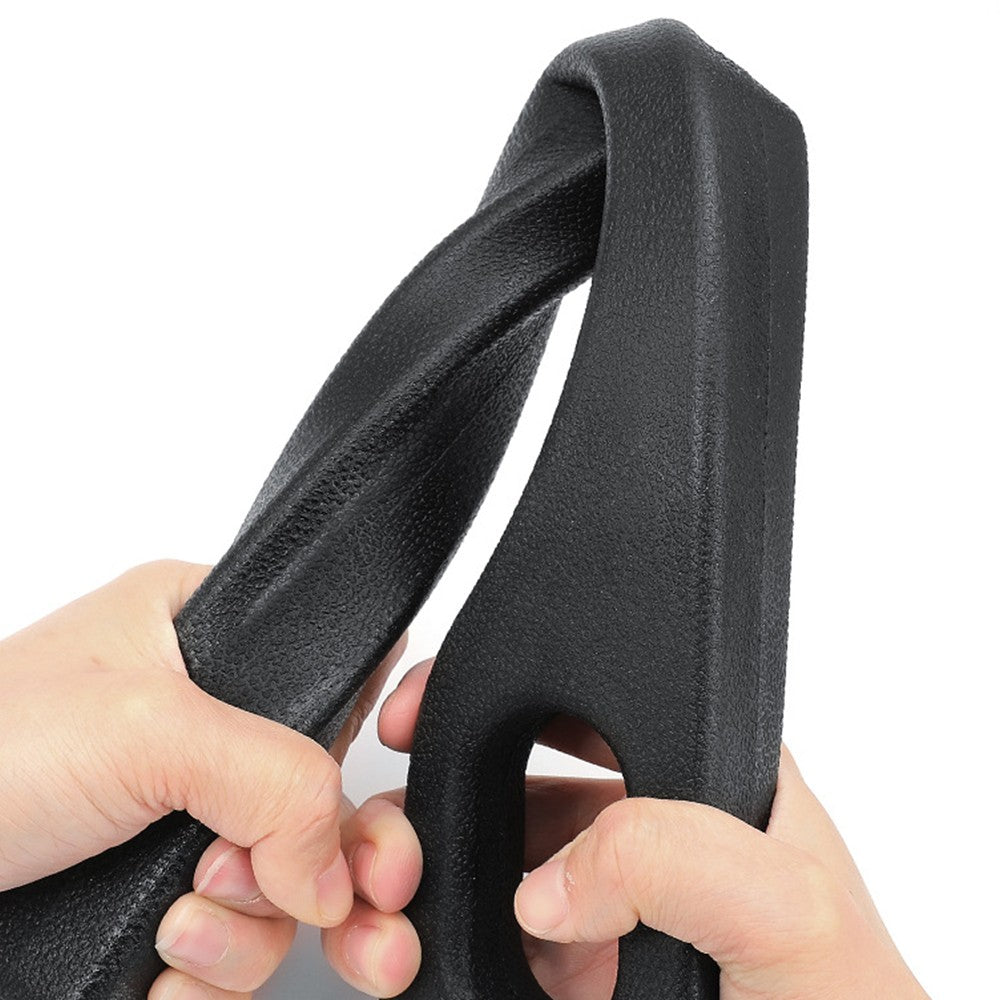 2Pcs Car Seat Gap Filler Console Side Gap Blocker Pad Spacer Black