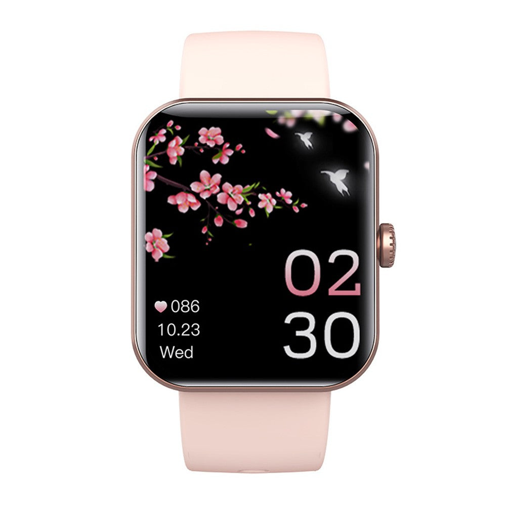 F57L Bluetooth Smart Watch Sports Watch Fitness Tracker Heart Rate Monitor Pink