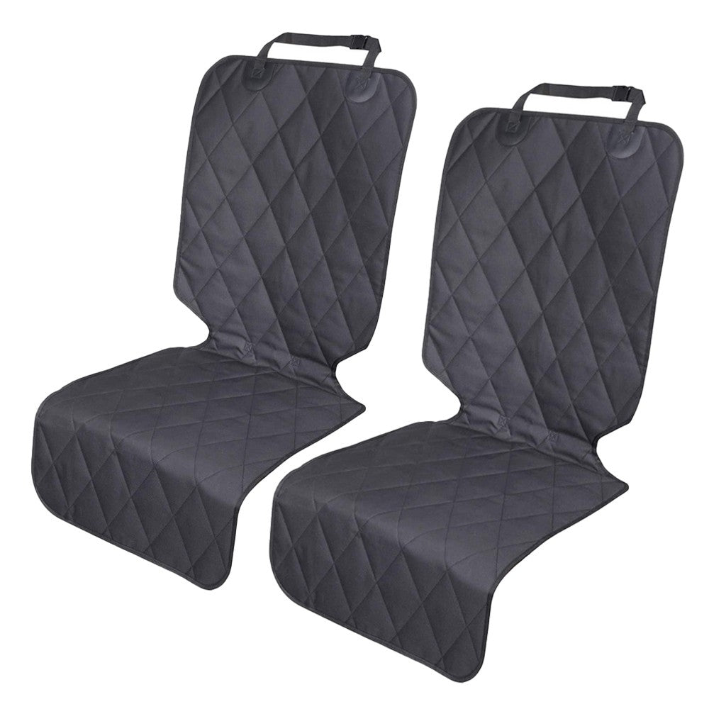 2 X Non-Slip Car Front Seat Cover Oxford Cloth Car Seat Protection Mat for Pet
