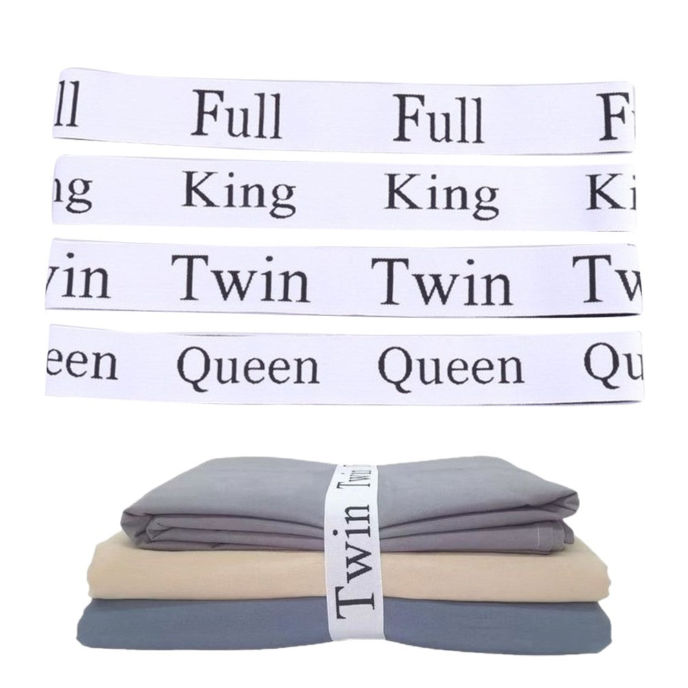 4Pcs Bed Sheet Organizer Bands Elastic Bedding Sheet Keeper Straps Closet Organizer