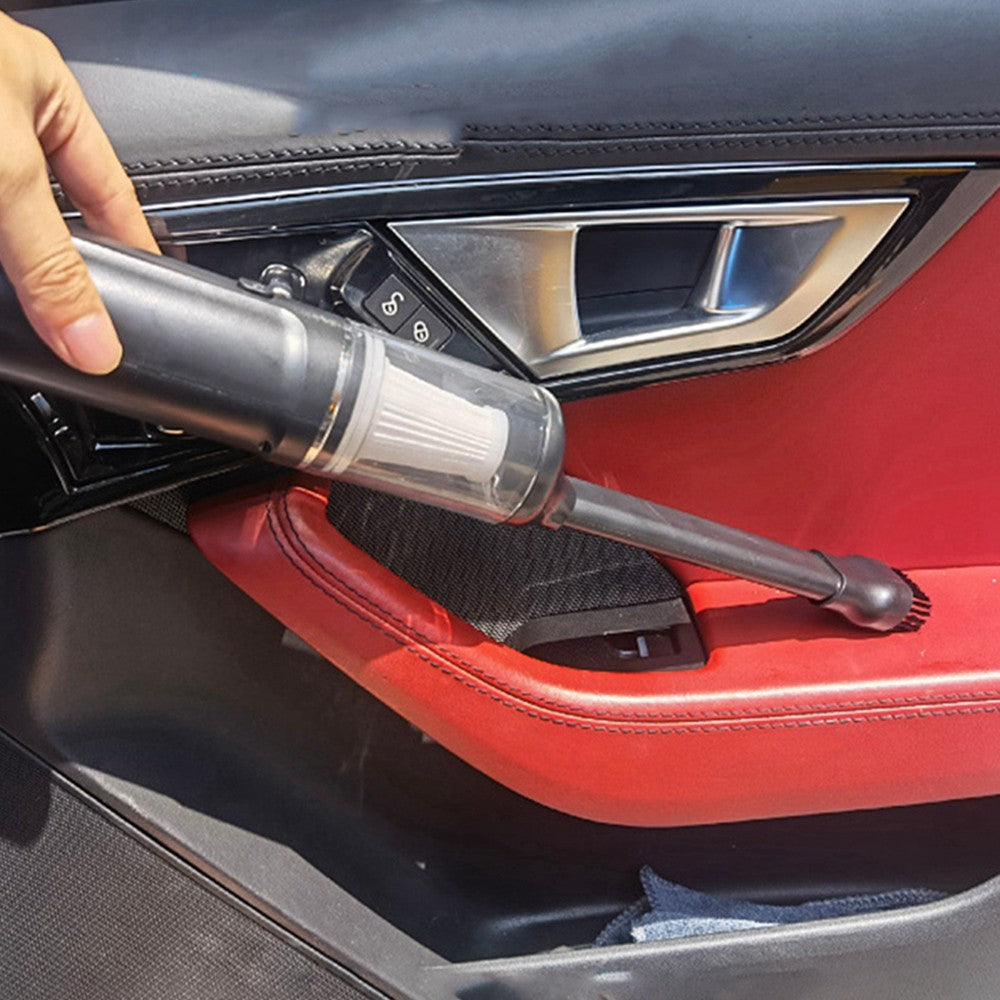 Handheld Car Vacuum Cleaner Rechargeable Mini Vacuum Cleaning Tool for Car Home Black