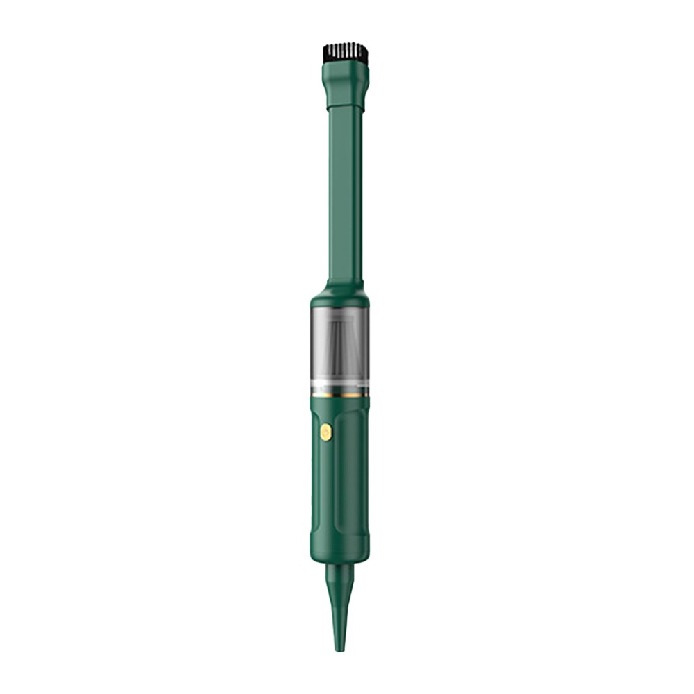 Handheld Car Vacuum Cleaner Rechargeable Mini Vacuum Cleaning Tool for Car Home Green