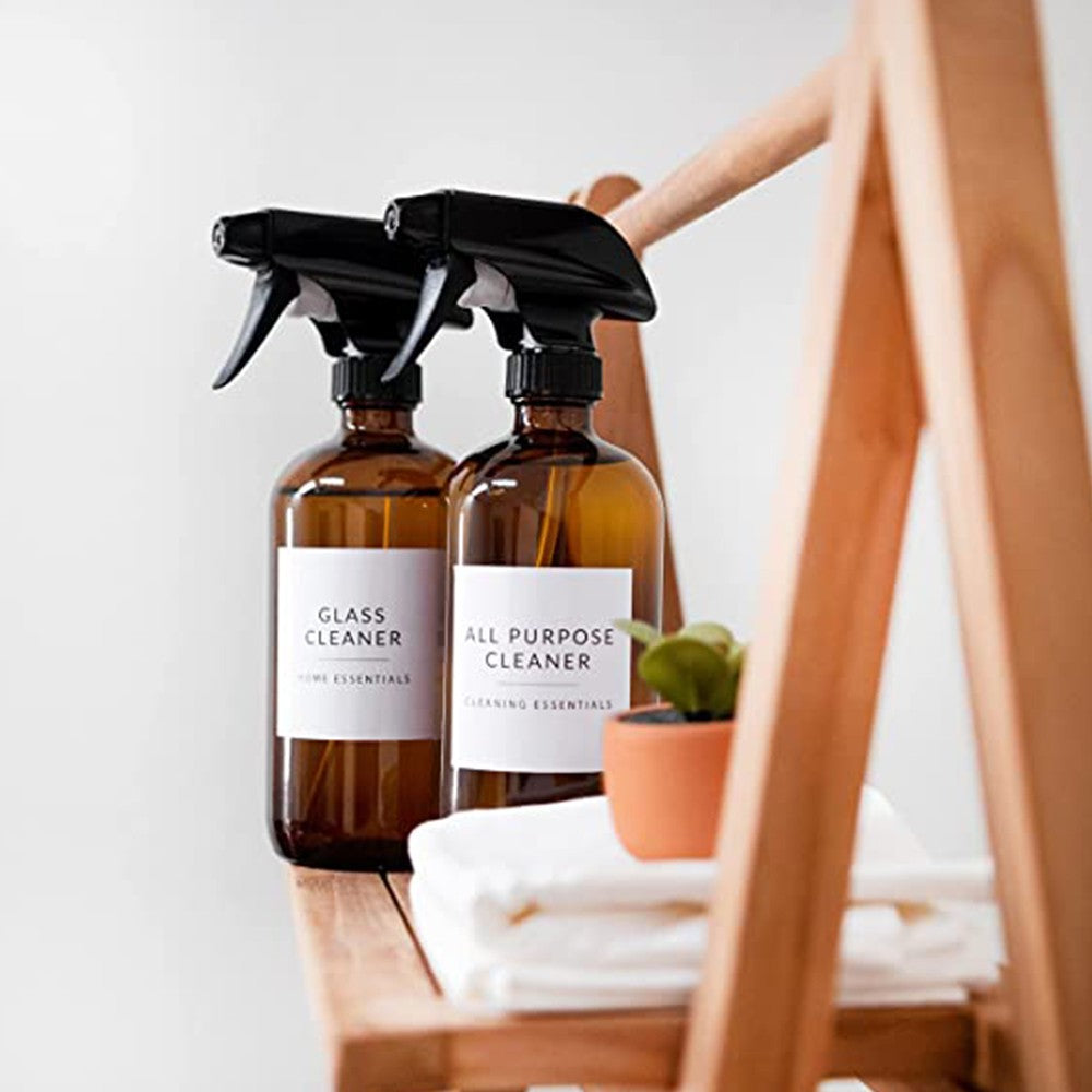 178Pcs Bathroom Bottles Label Set Water-resistant Shampoo Bottle Stickers Soap Dispenser Label