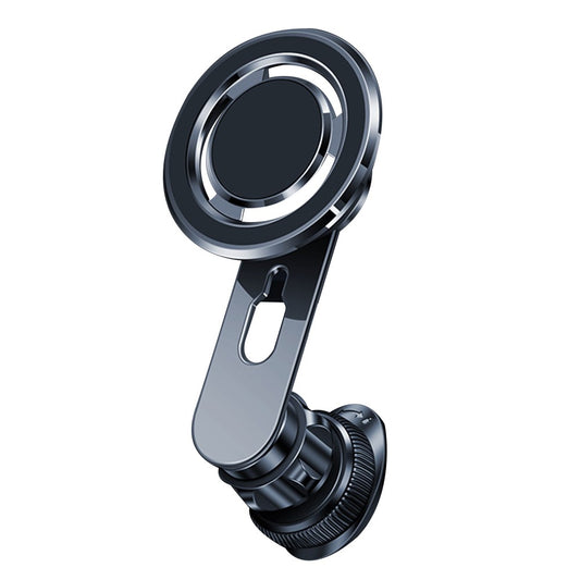 Magnetic Car Phone Holder Rotatable Car Vent Phone Mount with Magnetic Ring Fits All Smartphones Black
