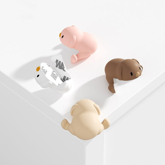 4Pcs Self-adhesive Cartoon Corner Protector for Baby Furniture Corner Guard Baby Proof Bumper