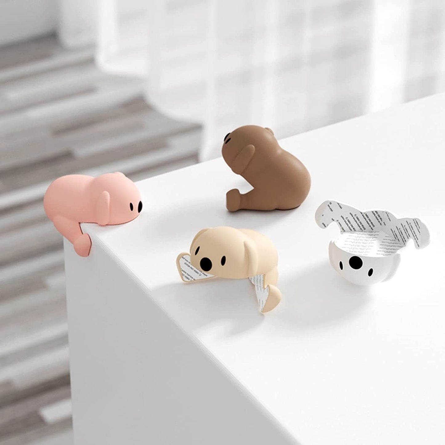 4Pcs Self-adhesive Cartoon Corner Protector for Baby Furniture Corner Guard Baby Proof Bumper