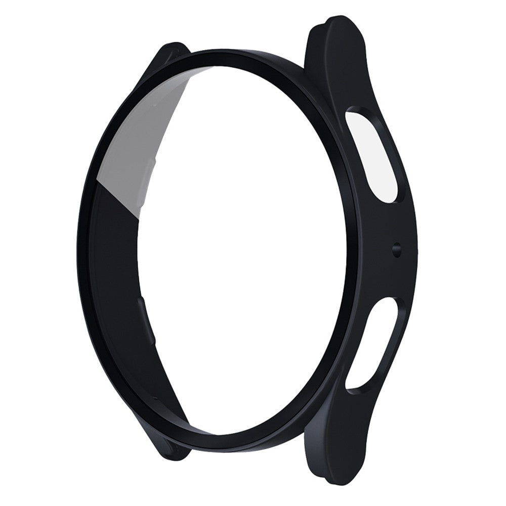 2Pcs for Samsung Galaxy Watch5 44mm Full Screen Protector Case Cover Black Beige