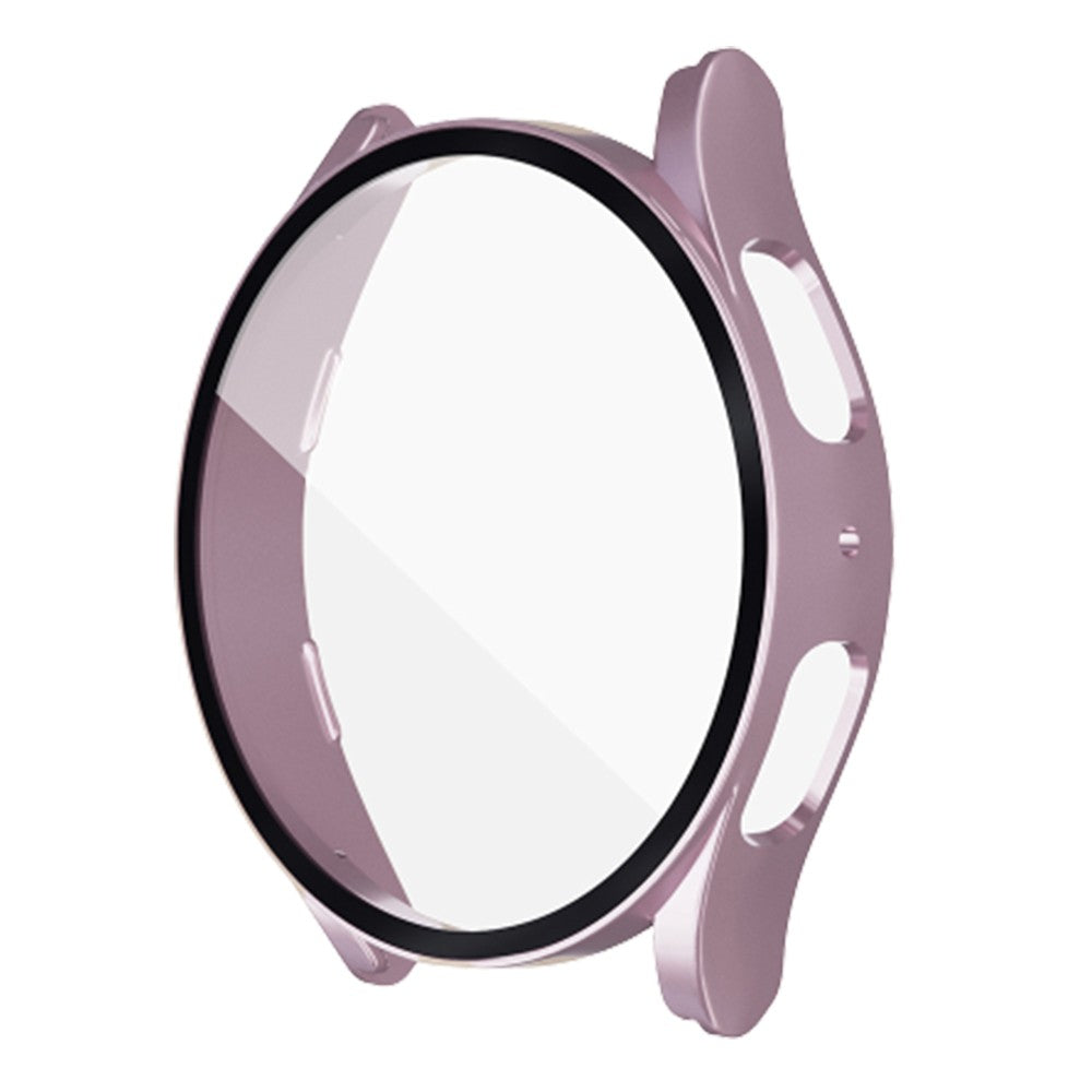 2Pcs for Samsung Galaxy Watch5 44mm Full Screen Protector Case Cover Rose Pink