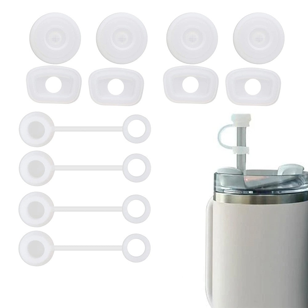 2 X 6Pcs Silicone Spill Proof Stopper Set Tumblers Accessories for Stanley Cup 1.0 40oz Tumbler