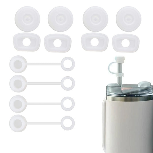 2 X 6Pcs Silicone Spill Proof Stopper Set Tumblers Accessories for Stanley Cup 1.0 40oz Tumbler