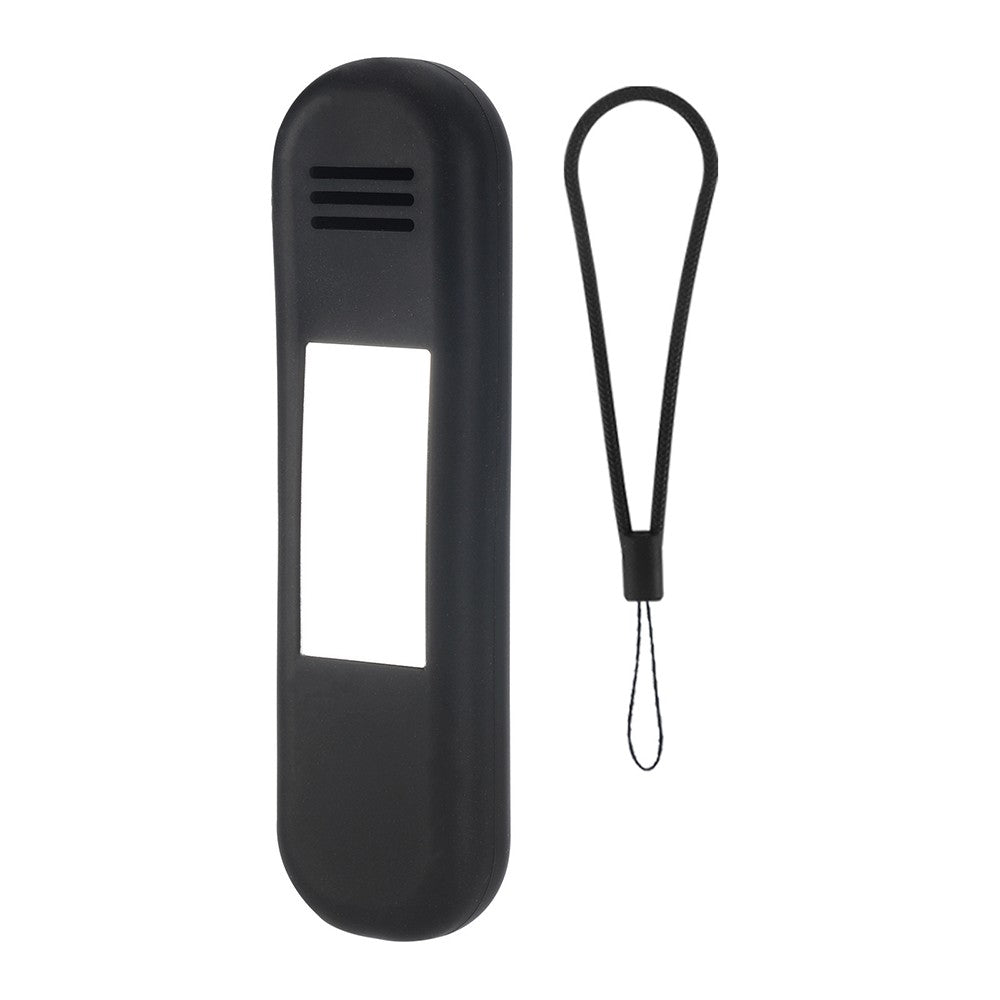 Portable Makeup Brush Holder Travel Eyebrow Pencil Storage Bag with Mirror Black