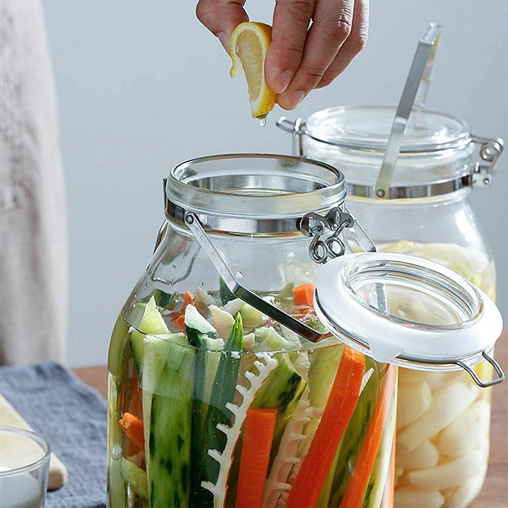 10Pcs Replacement Silicone Gasket Leak Proof Seal Ring for Mason Jar Lids White