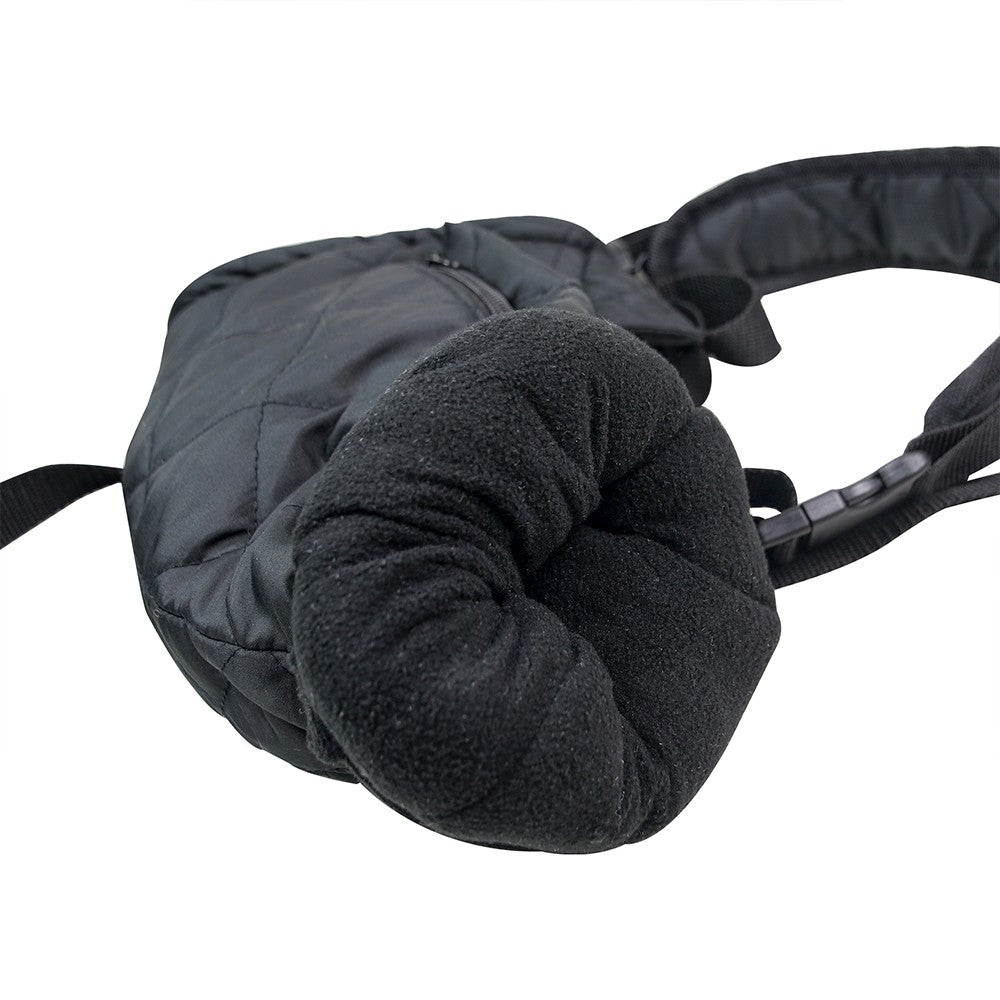 Winter Heated Hand Muff Hand Warmer with Pockets USB Hand Warming Muff Black