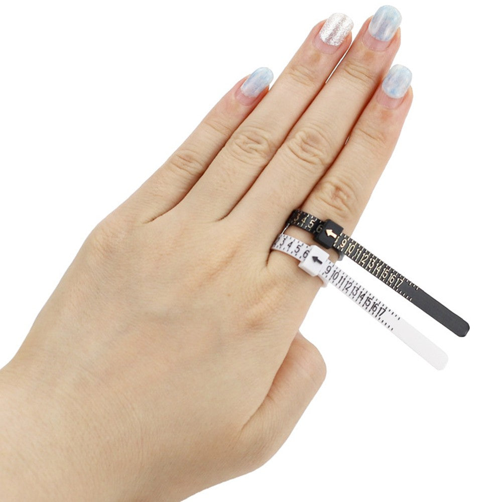 1 X Ring Sizer Measuring Tool Set Finger Size Gauge Measure Tool UK D to Z