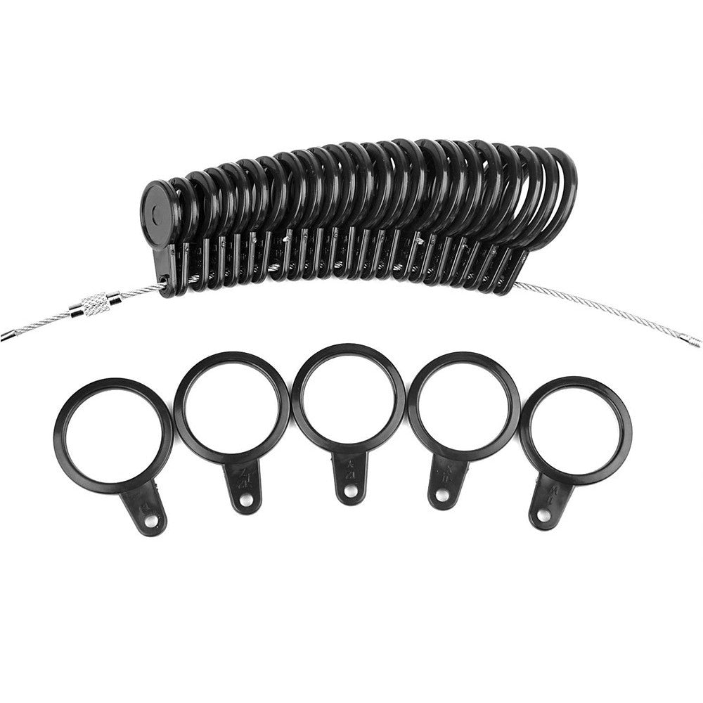 1 X Ring Sizer Measuring Tool Set Finger Size Gauge Measure Tool UK D to Z