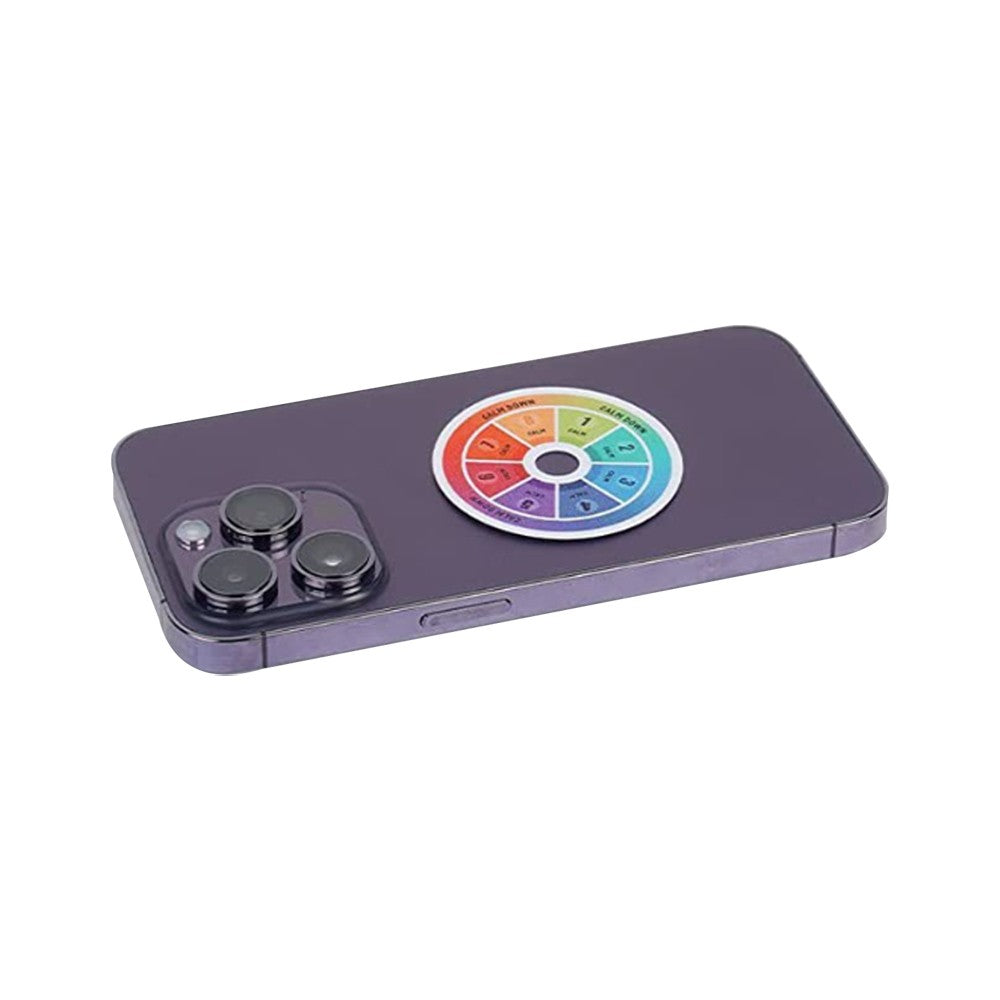 6Pcs Textured Calm Sticker Sensory Sticker Fidget Sticker Phone Case Sticker for Anxiety Stress Relief