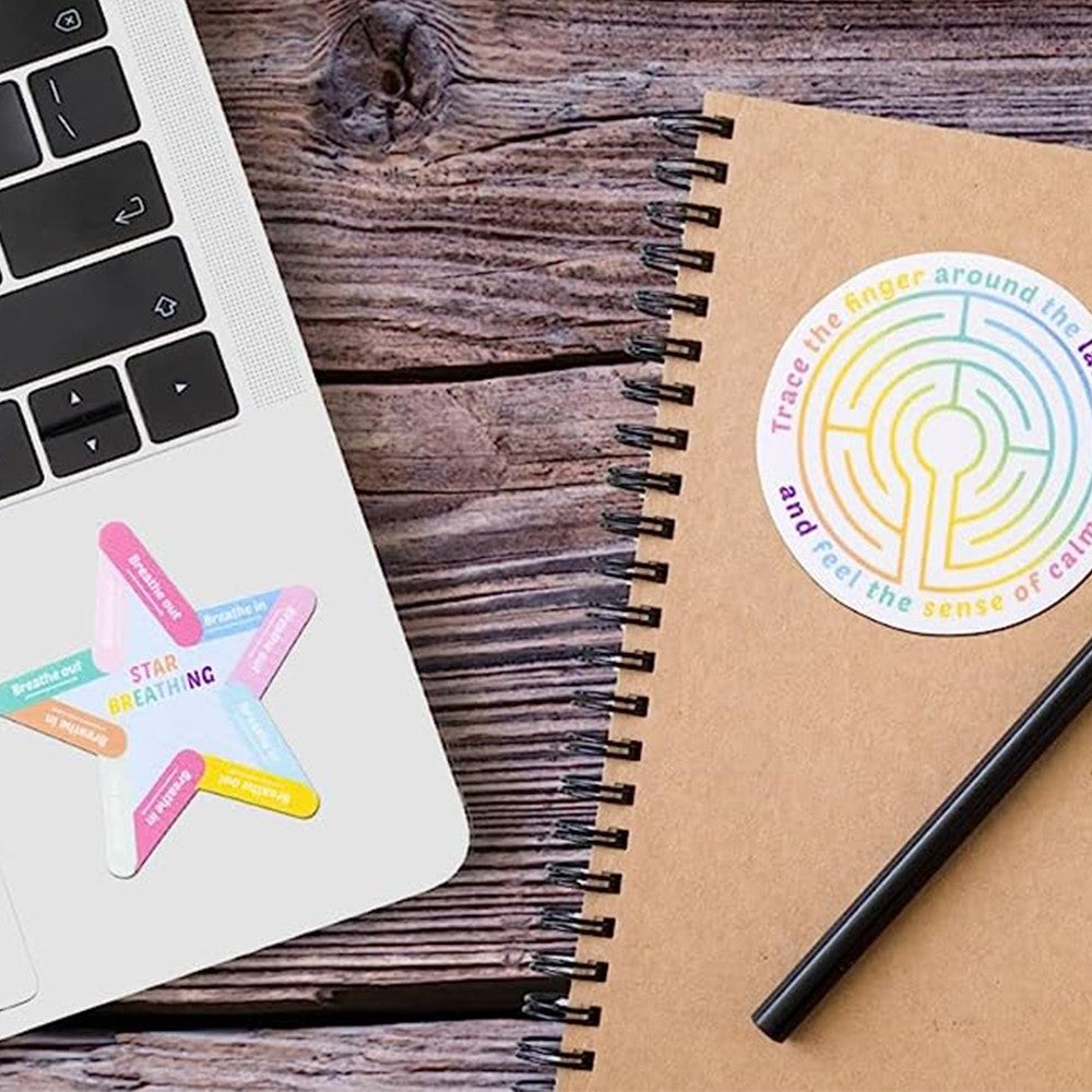 11Pcs Textured Calm Sticker Sensory Sticker Fidget Sticker Phone Case Sticker for Anxiety Stress Relief