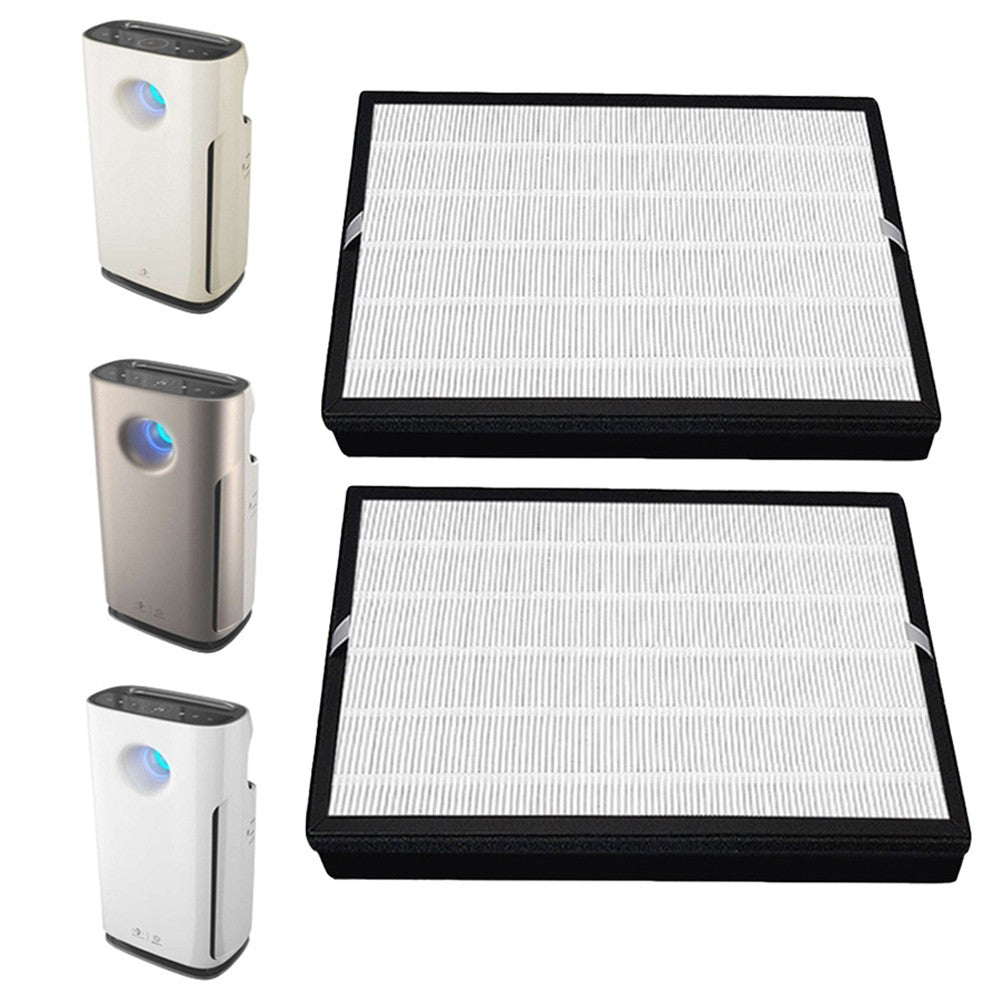 2 X Non-brand HEPA Filter for Air Purifier Compatible with Philips FY3433/FY3432