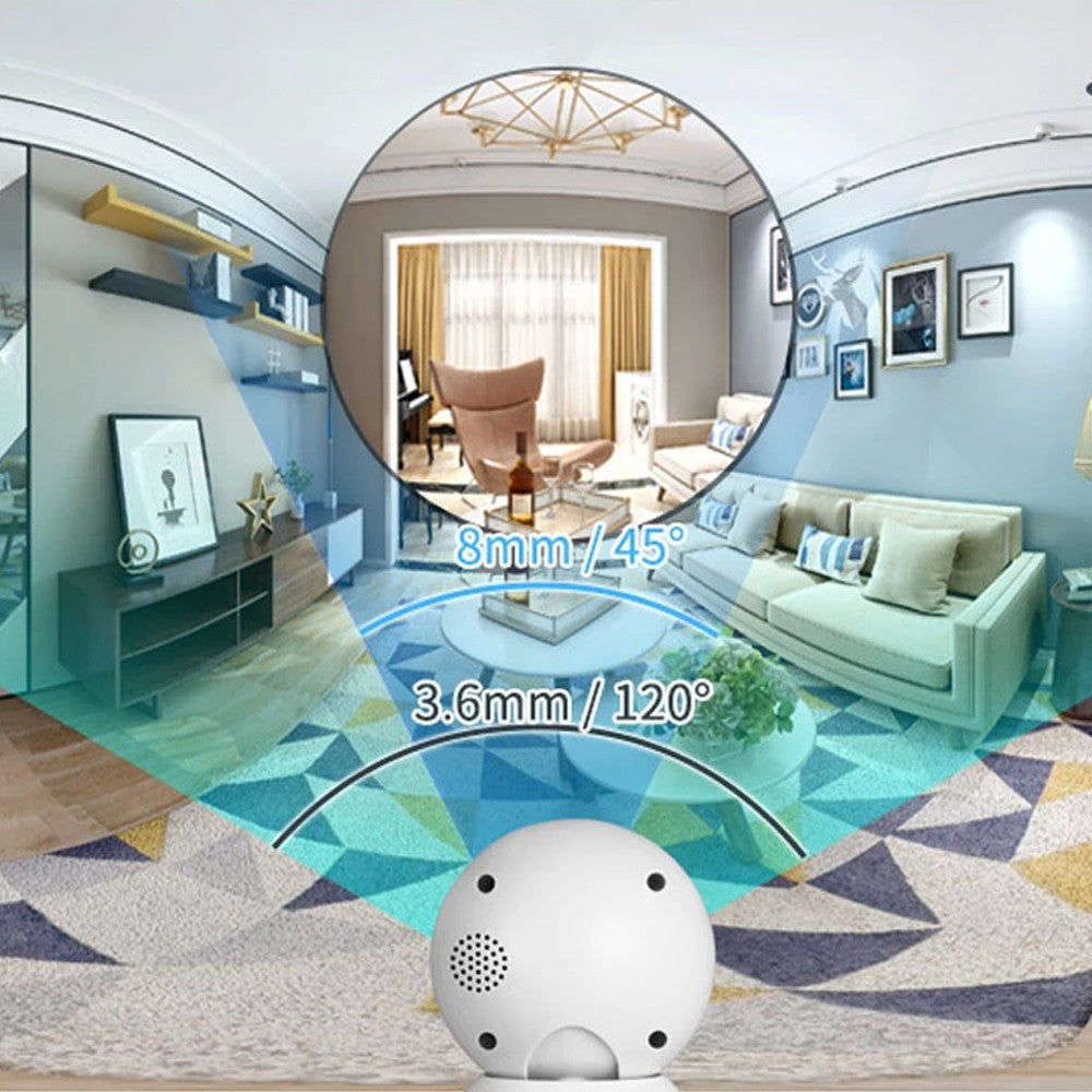 1080P Smart Monitor Camera IR Night Vision Home Security Camera with Memory Card