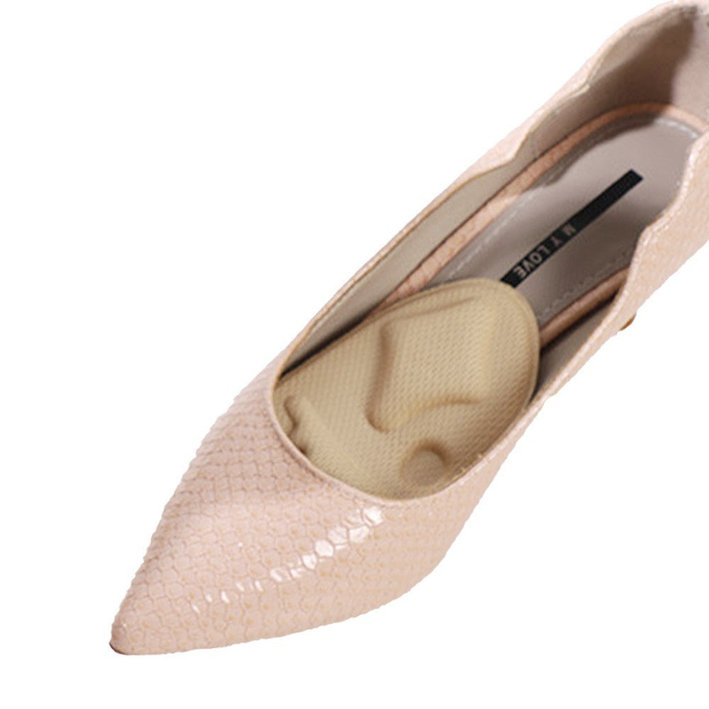 5 Pairs Metatarsal Pads Ball of Foot Cushions Insole for Women High Heel Nude