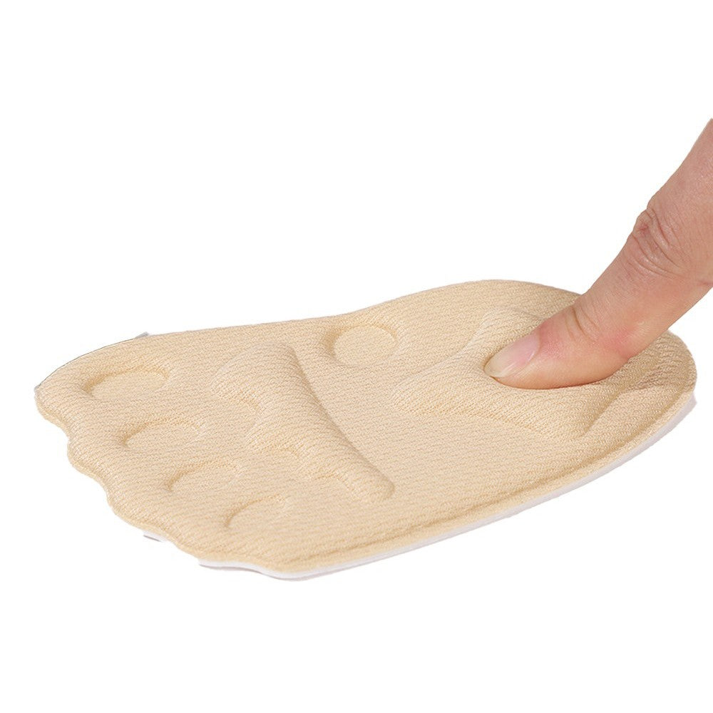 5 Pairs Metatarsal Pads Ball of Foot Cushions Insole for Women High Heel Nude