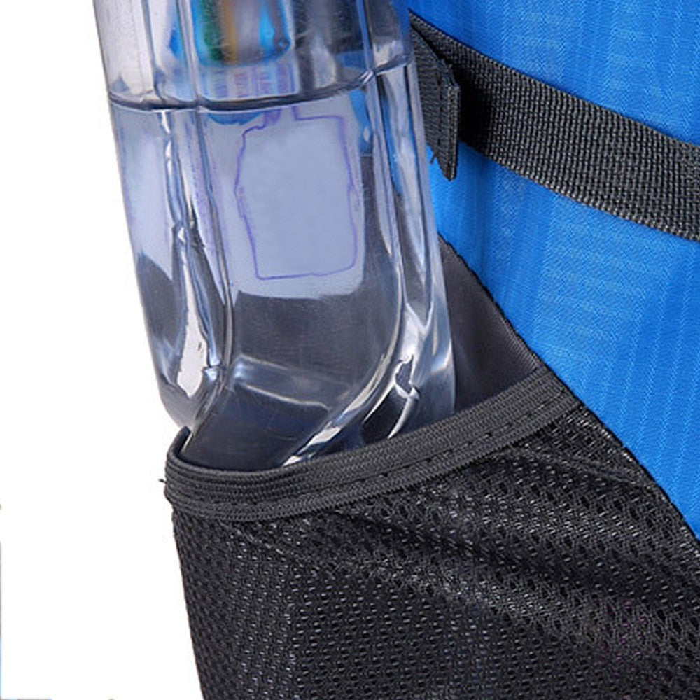 Water-resistant Hiking Backpack Camping Bag Outdoor Sport Travel Rucksack Blue